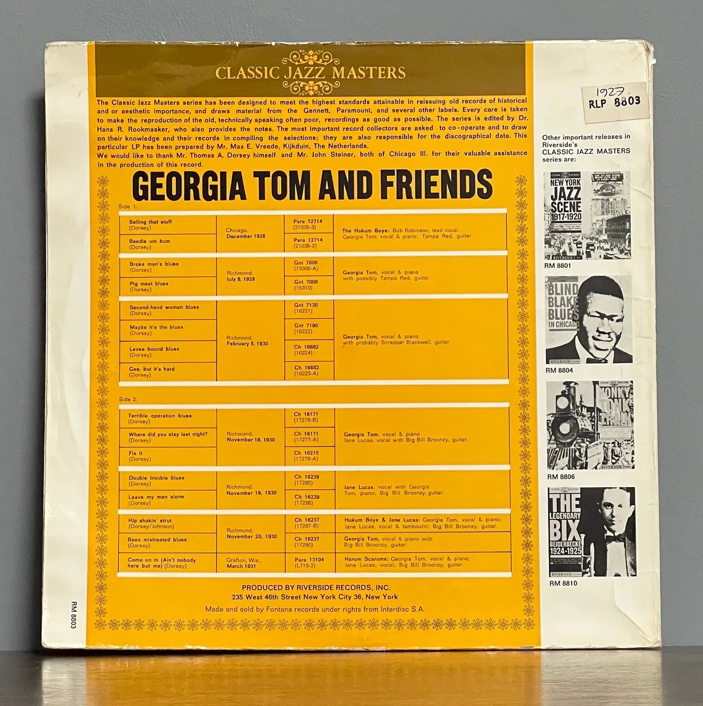 Georgia Tom – Georgia Tom & Friends