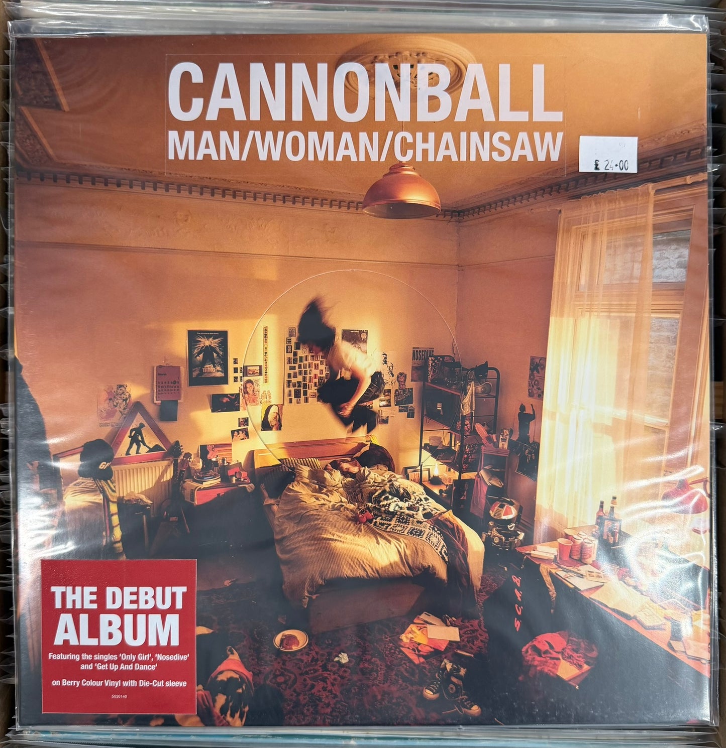 Man/Woman/Chainsaw - Cannonball