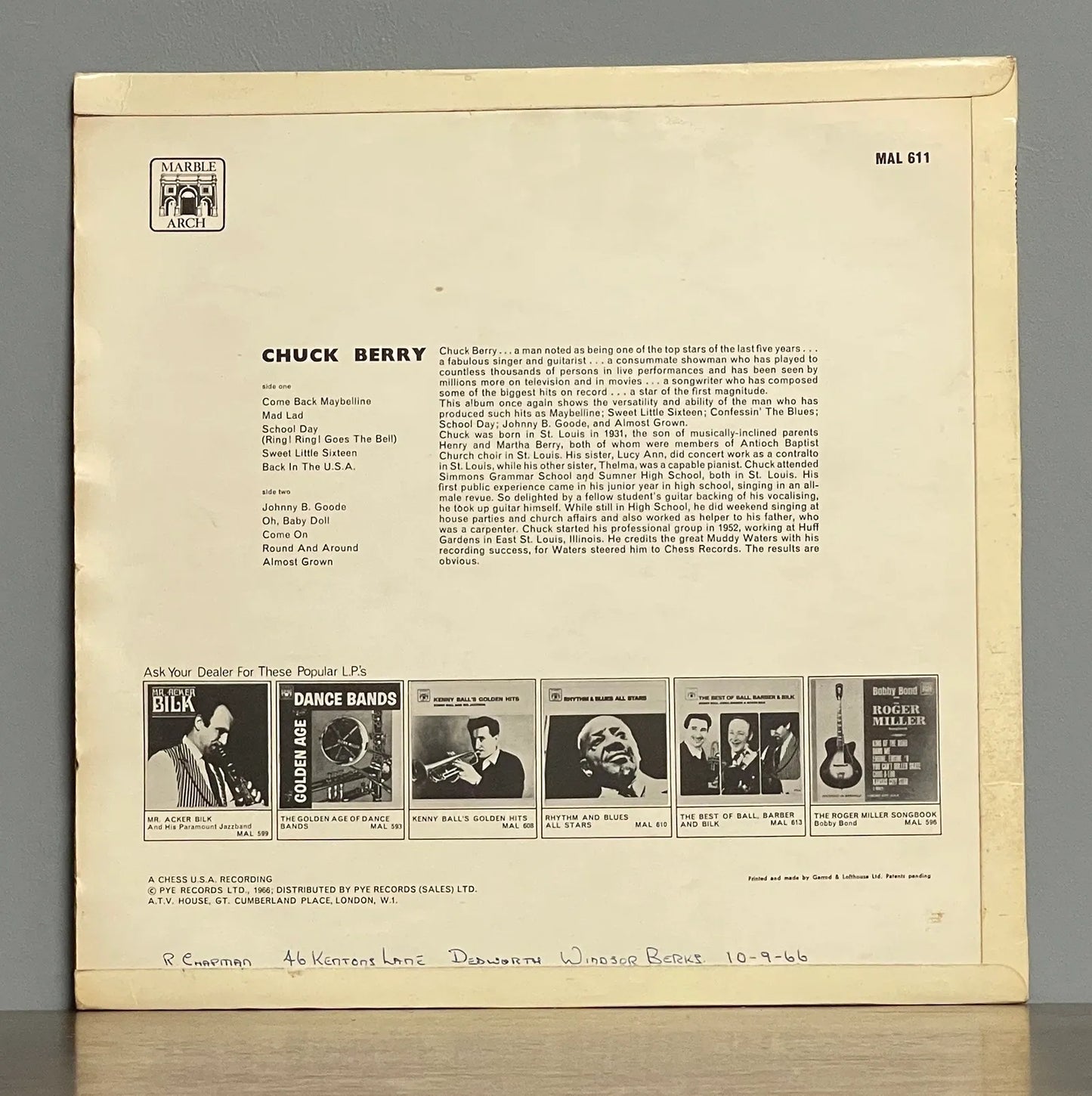 Chuck Berry – Chuck Berry