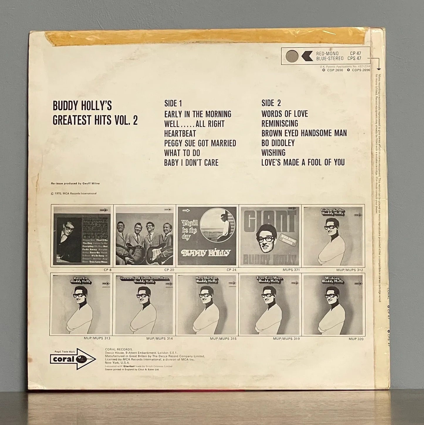 Buddy Holly – Buddy Holly's Greatest Hits Volume Two