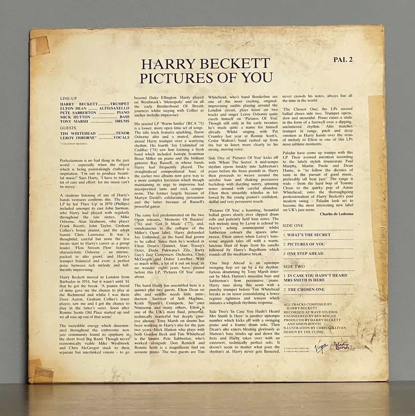 Harry Beckett – Pictures Of You