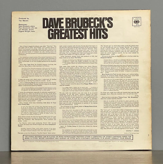 Dave Brubeck – Dave Brubeck's Greatest Hits