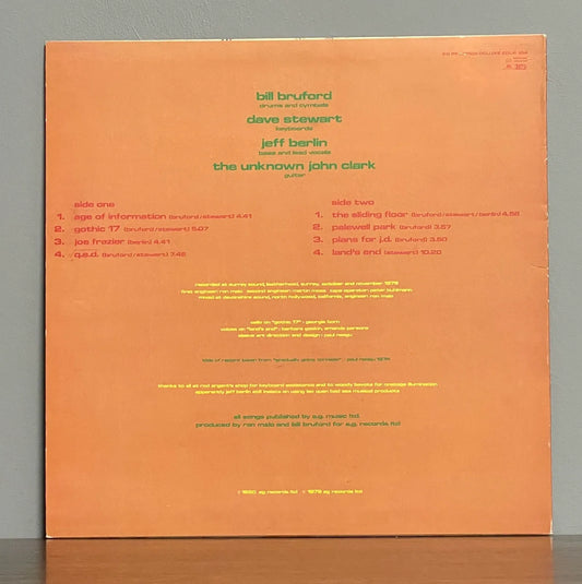 Bruford – Gradually Going Tornado