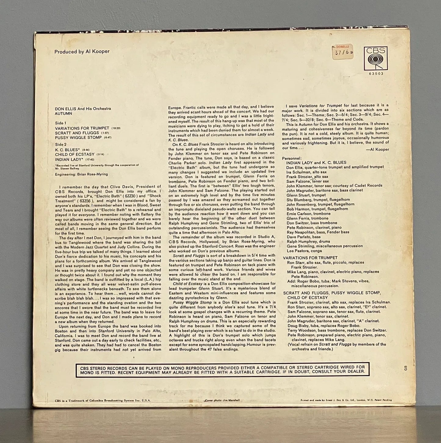 Don Ellis And His Orchestra – Autumn
