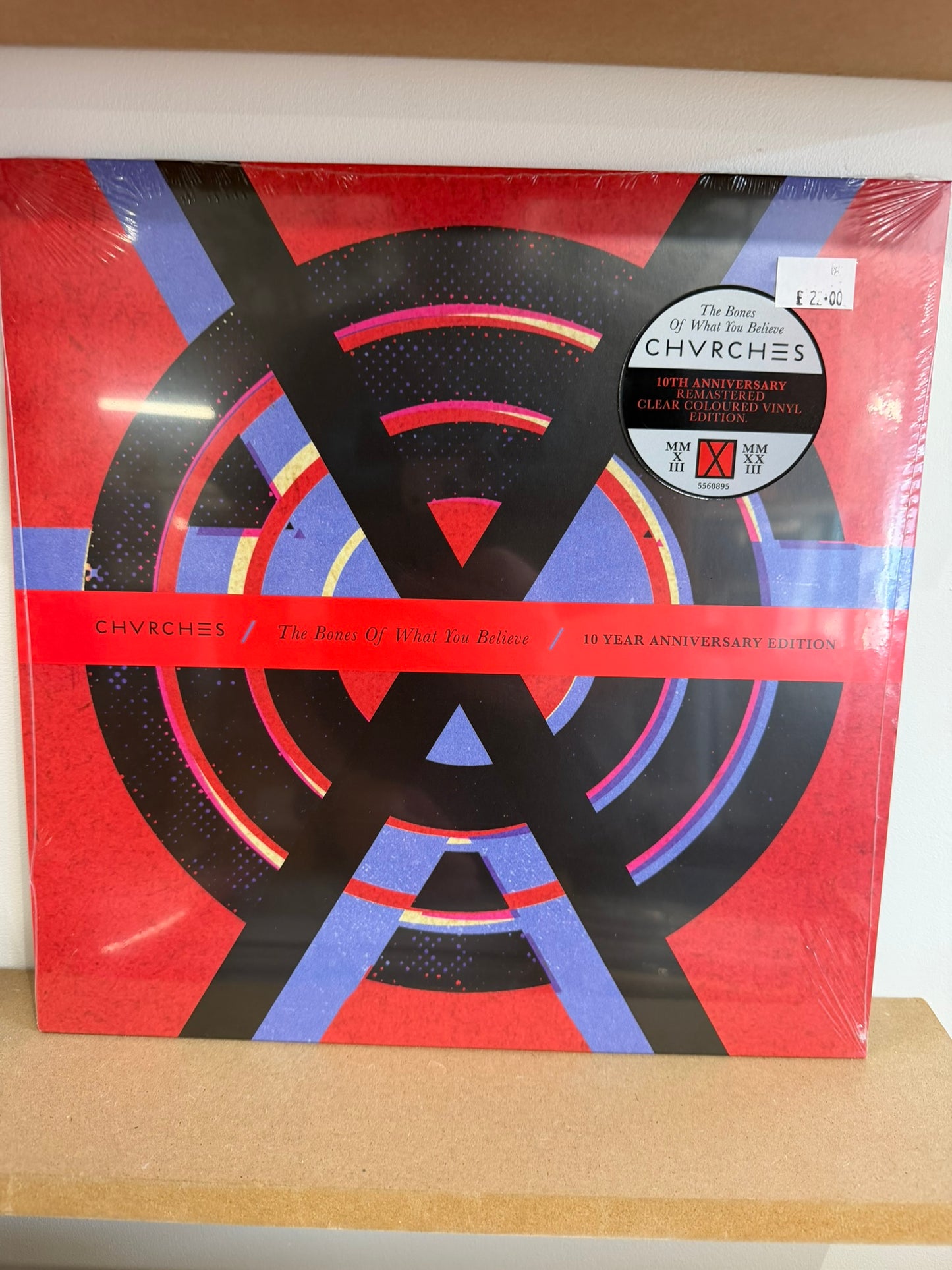 Chvrches - The Bones of What You Believe (Clear vinyl,10th Anniversary Edition)