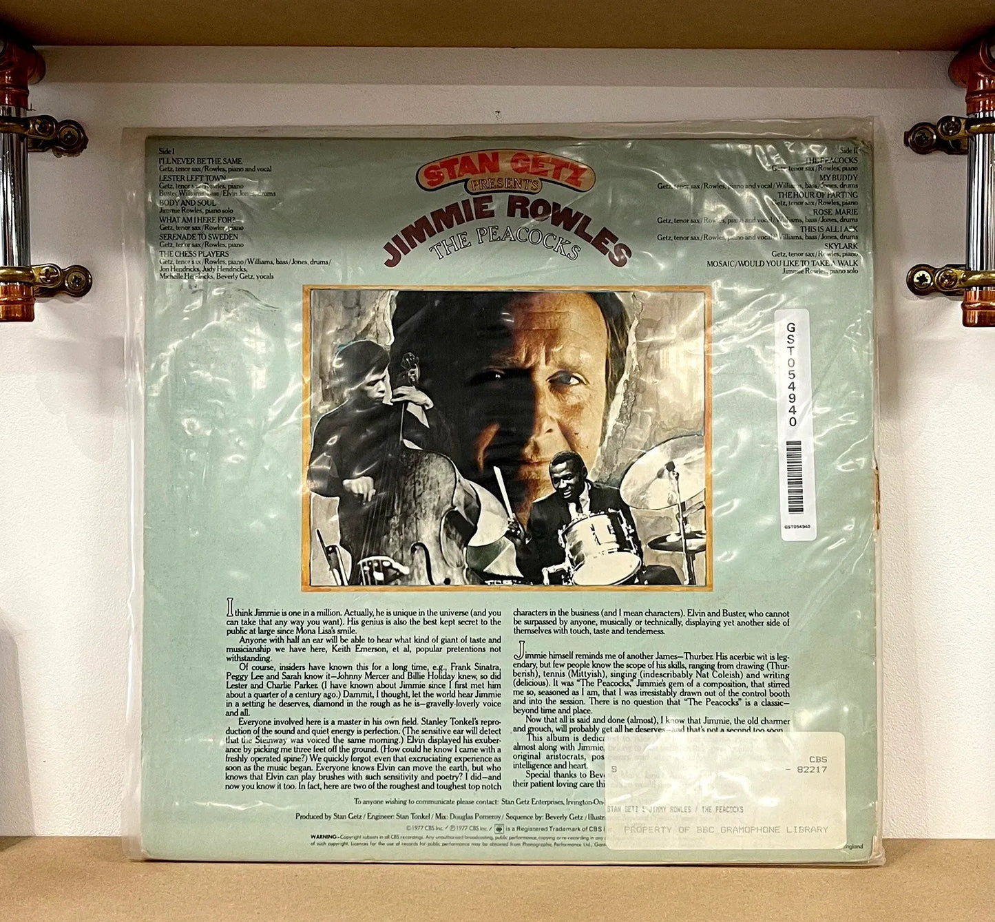 Stan Getz Presents Jimmie Rowles – The Peacocks