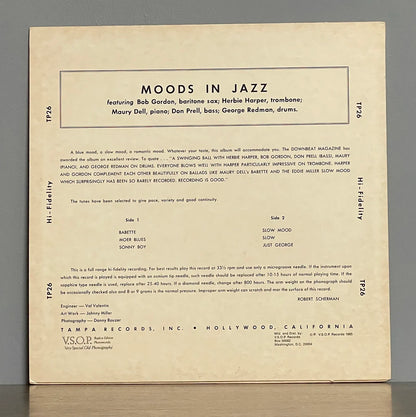 Bob Gordon • Herbie Harper • Don Prell • Maury Dell • George Redman – Moods In Jazz