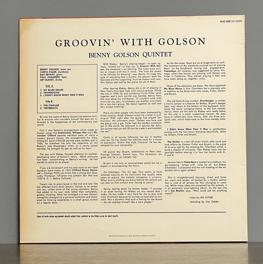 Benny Golson – Groovin' With Golson