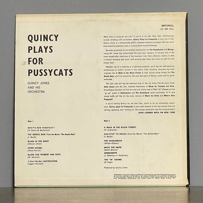 Quincy Jones And His Orchestra – Quincy Plays For Pussycats