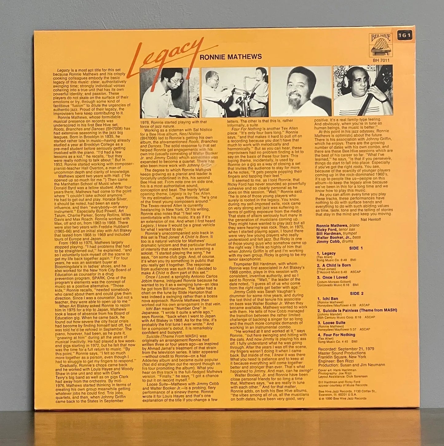 Ronnie Mathews – Legacy