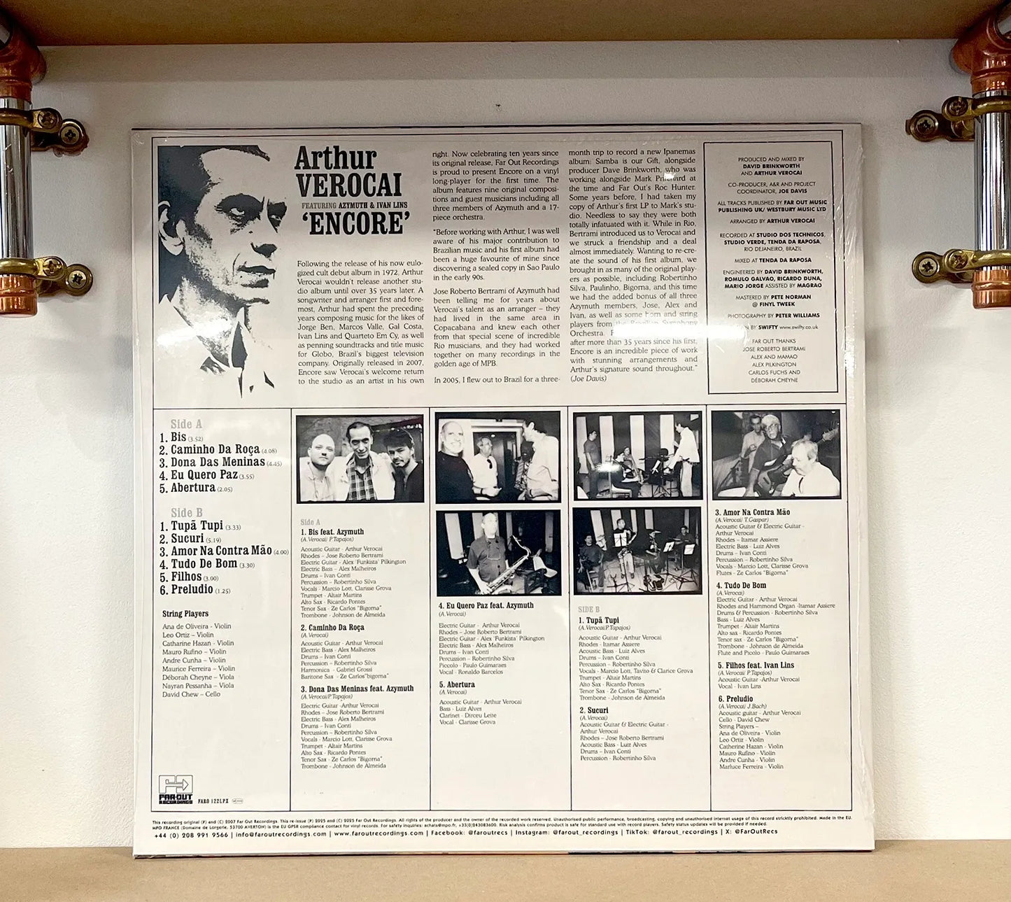 Arthur Verocai Featuring Azymuth & Ivan Lins – Encore