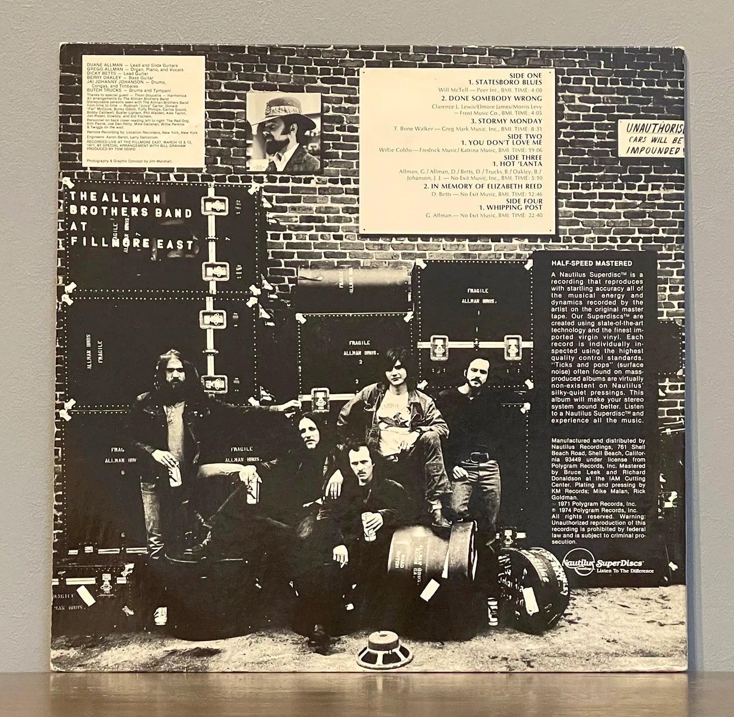 The Allman Brothers Band - At Fillmore East
