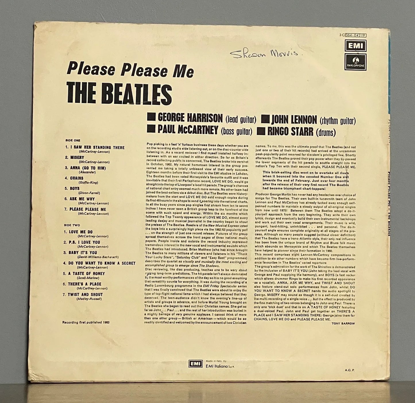 The Beatles – Please Please Me
