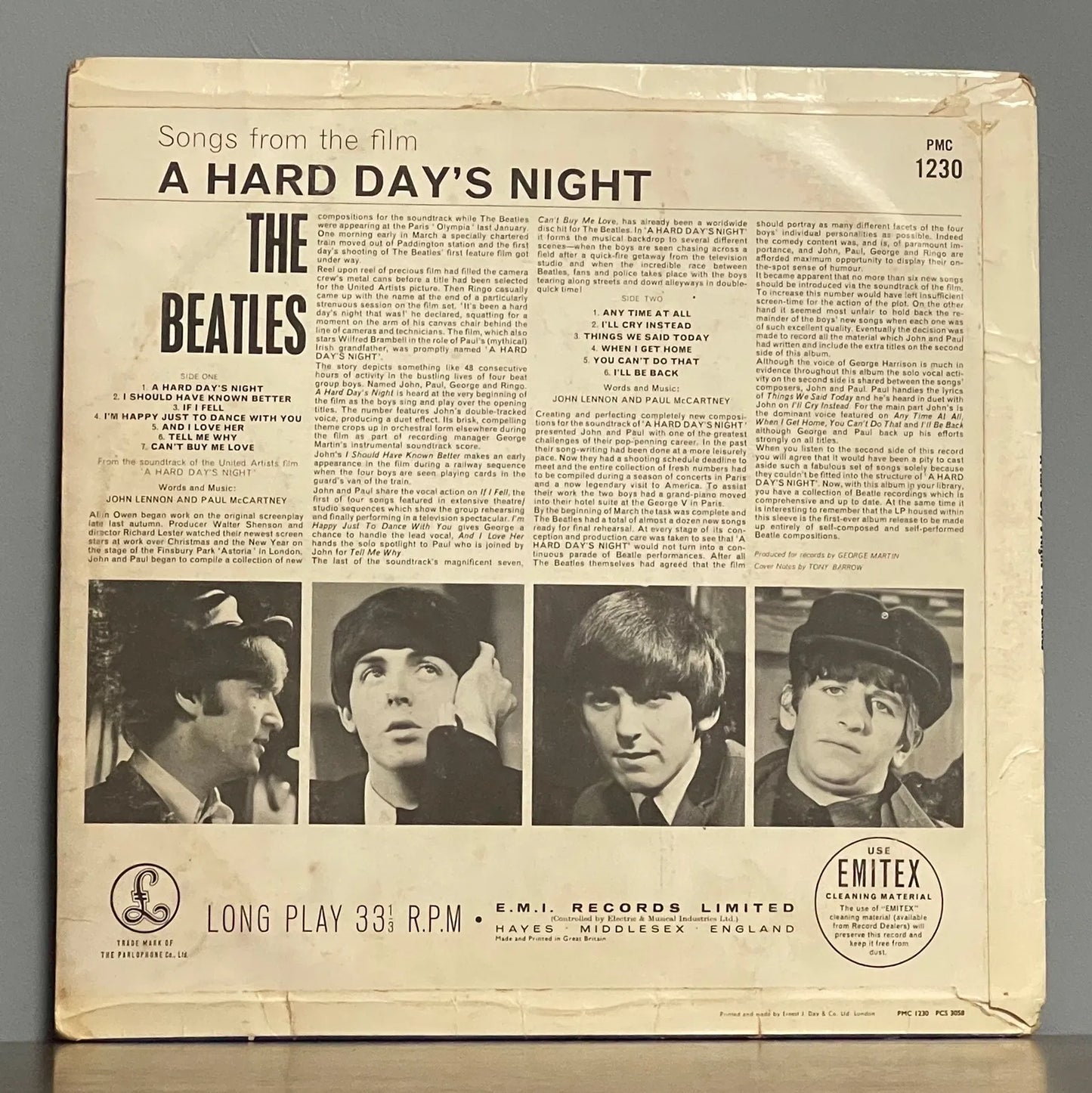 The Beatles – A Hard Day's Night