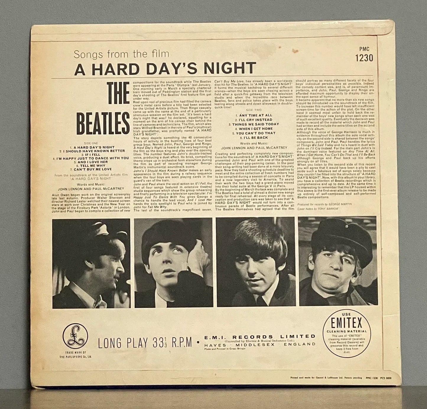 The Beatles – A Hard Day's Night