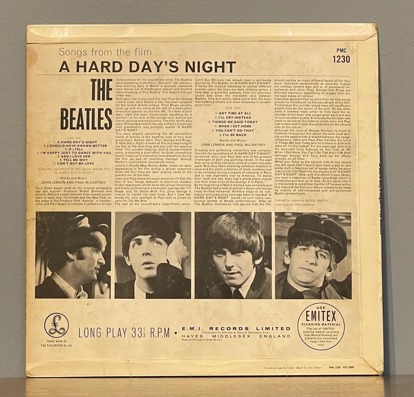 The Beatles – A Hard Day's Night
