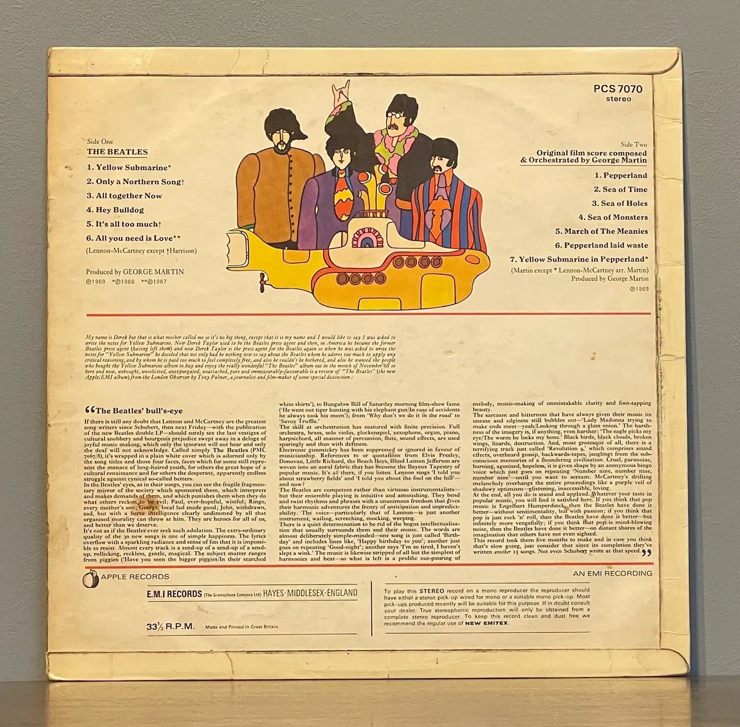 The Beatles – Yellow Submarine