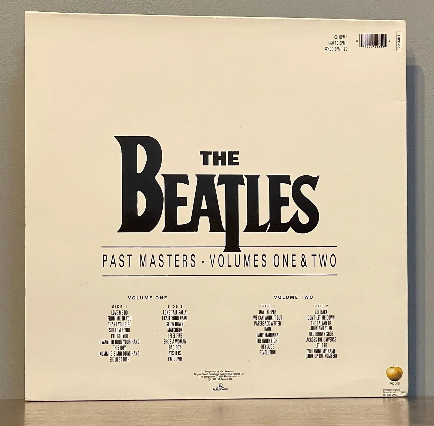 The Beatles – Past Masters Volumes One & Two