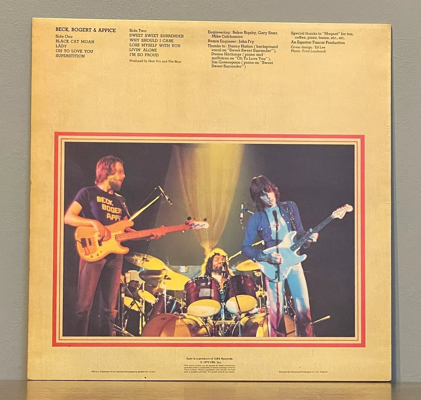 Beck, Bogert & Appice – Beck, Bogert & Appice