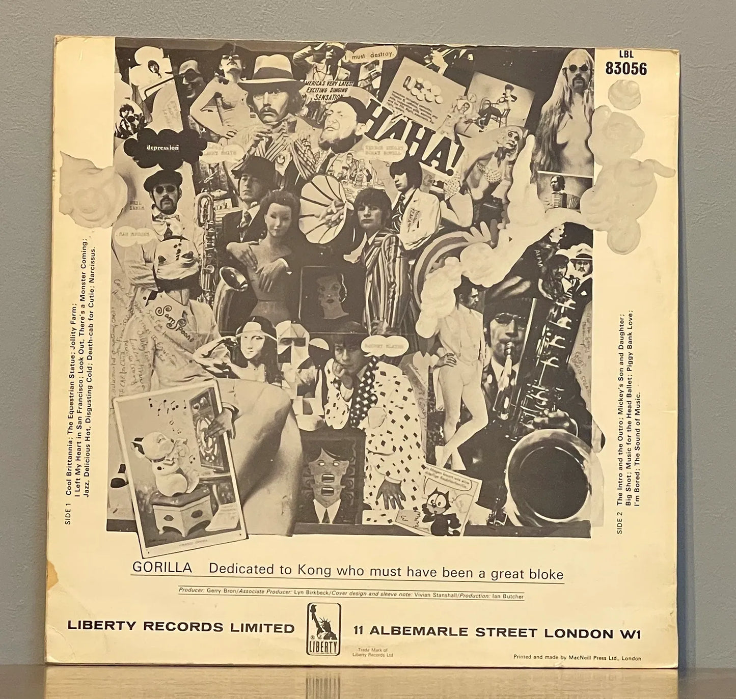 Bonzo Dog Doo/Dah Band – Gorilla