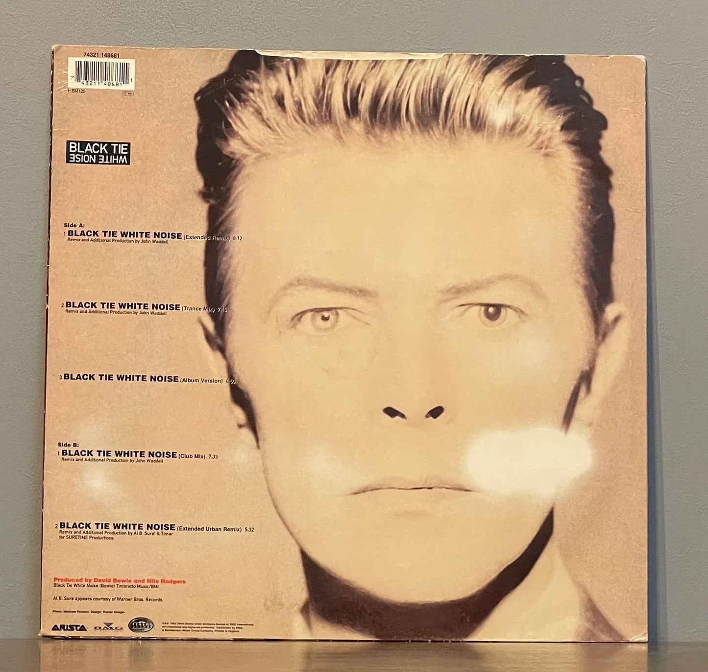 David Bowie Featuring Al B. Sure! – Black Tie White Noise