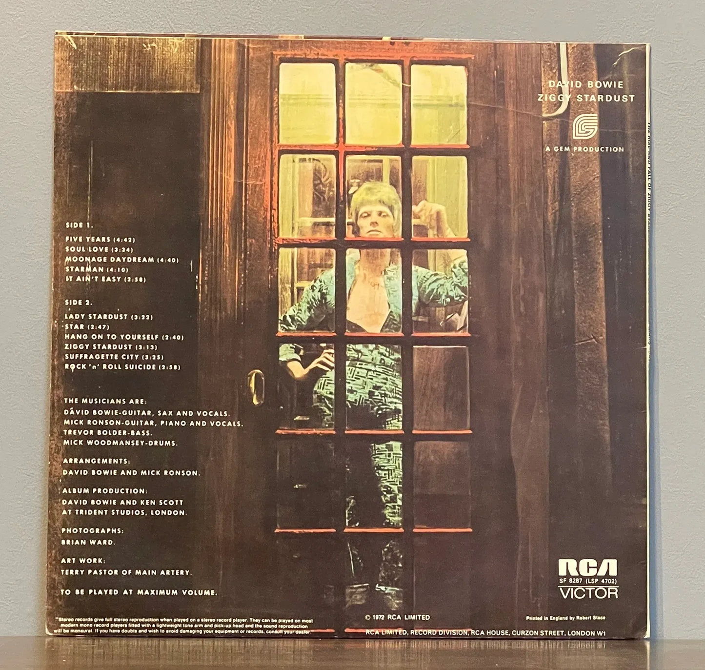 David Bowie – The Rise And Fall Of Ziggy Stardust And The Spiders From Mars