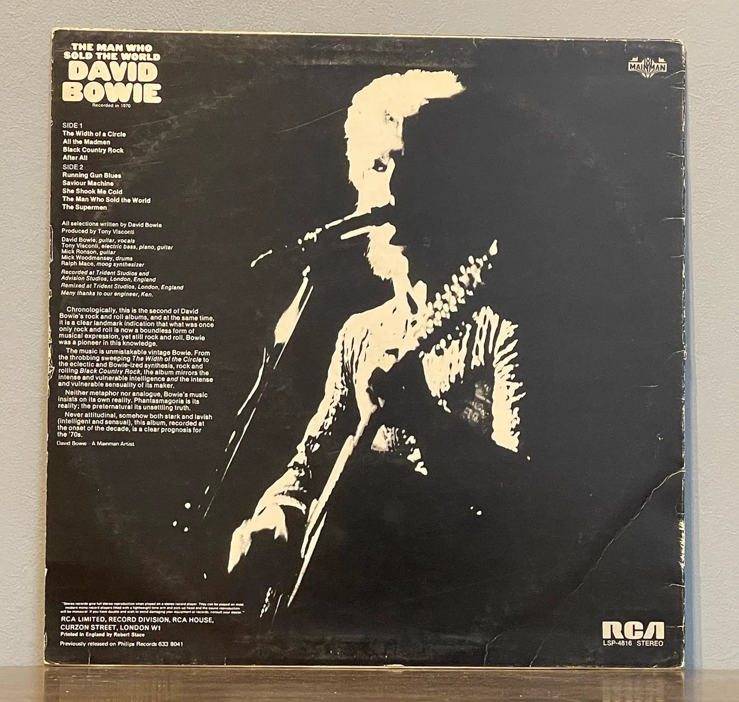 David Bowie – The Man Who Sold The World
