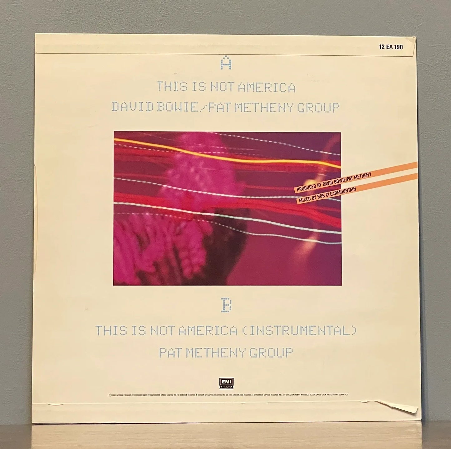 David Bowie / Pat Metheny Group – This Is Not America