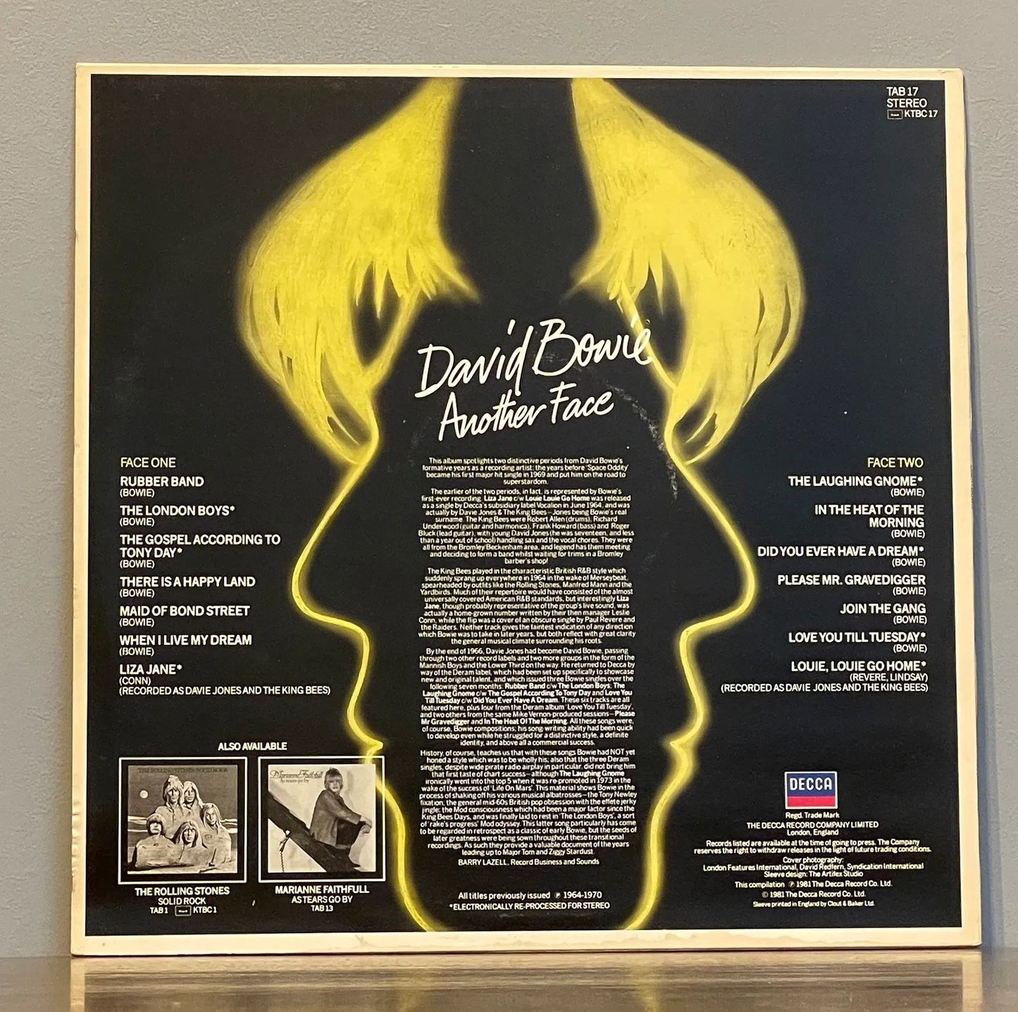 David Bowie – Another Face