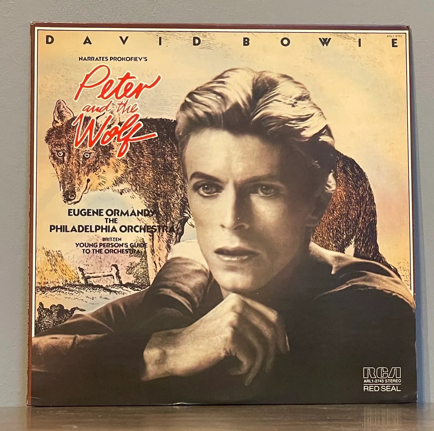 David Bowie Narrates Prokofiev / Eugene Ormandy, The Philadelphia Orchestra - Britten – Peter And The Wolf / Young Person's Guide To The Orchestra