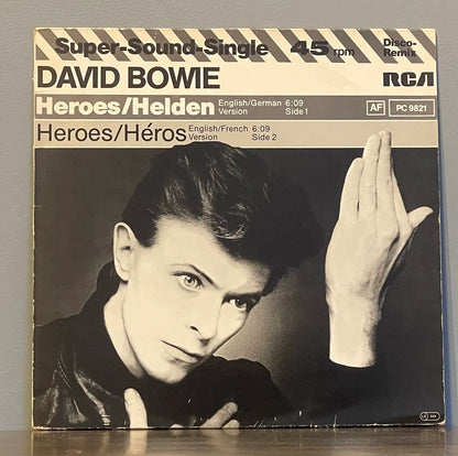 David Bowie – Heroes / Helden / Héros - EP