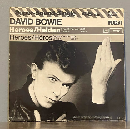 David Bowie – Heroes / Helden / Héros - EP