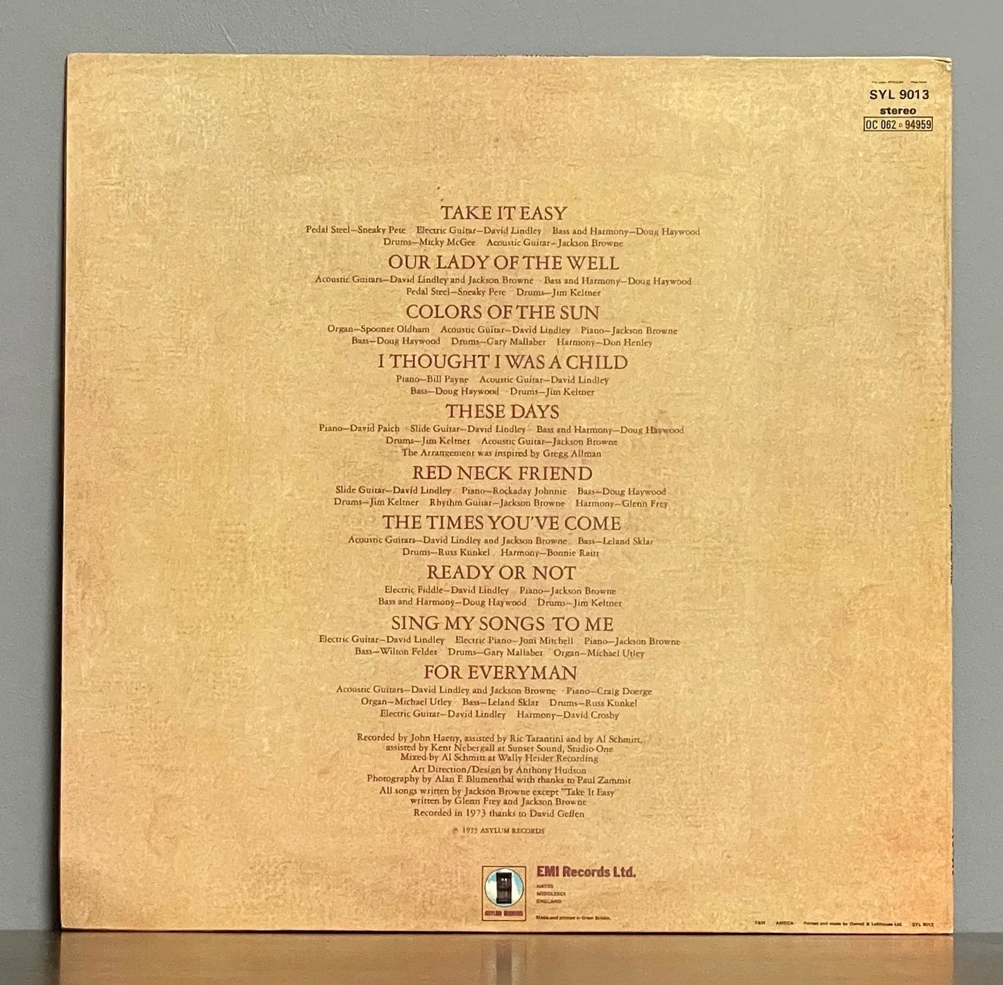 Jackson Browne – For Everyman