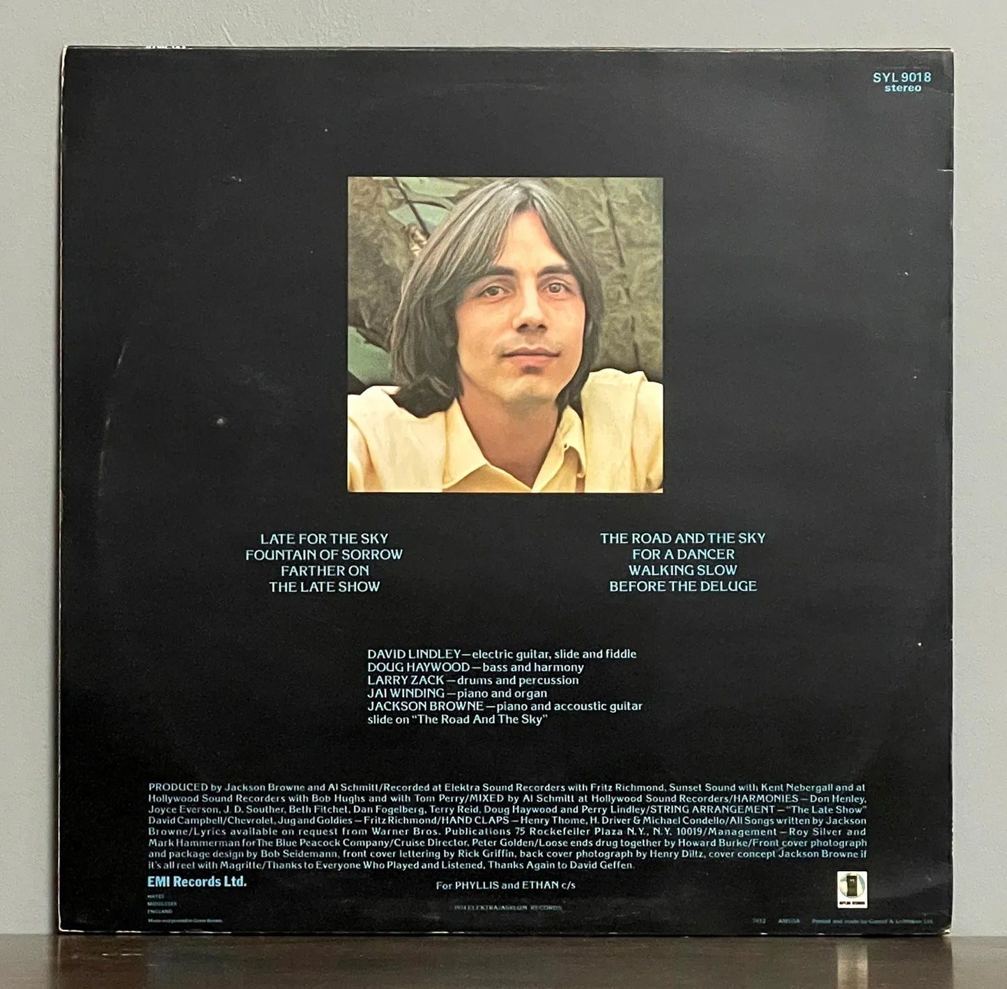 Jackson Browne – Late For The Sky