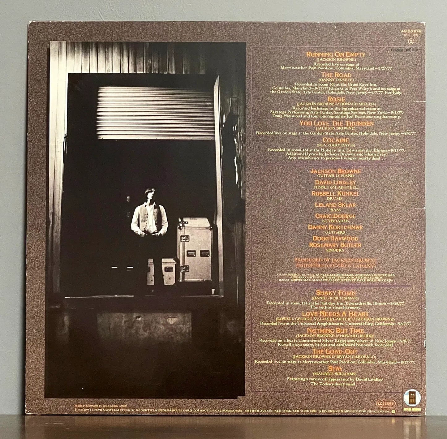 Jackson Browne – Running On Empty