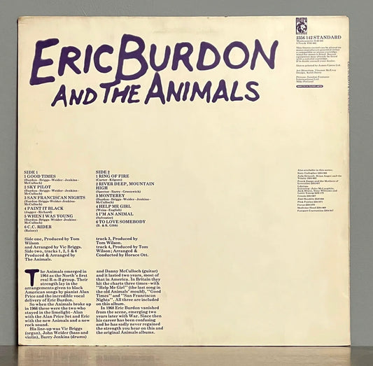 Eric Burdon & The Animals – Eric Burdon And The Animals