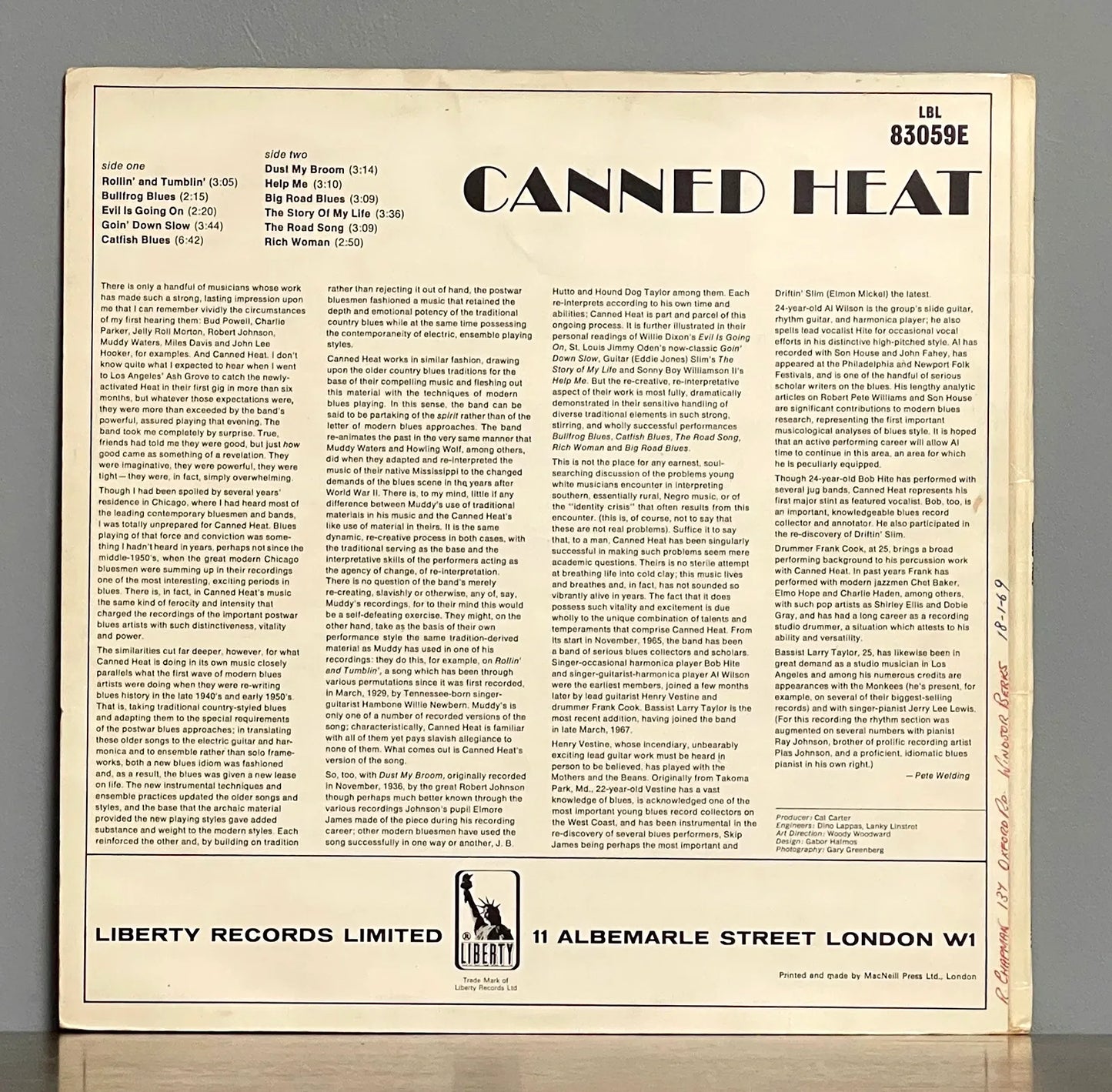Canned Heat – Canned Heat