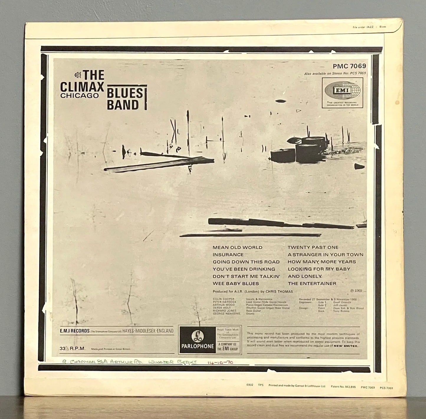 The Climax Chicago Blues Band – The Climax Chicago Blues Band