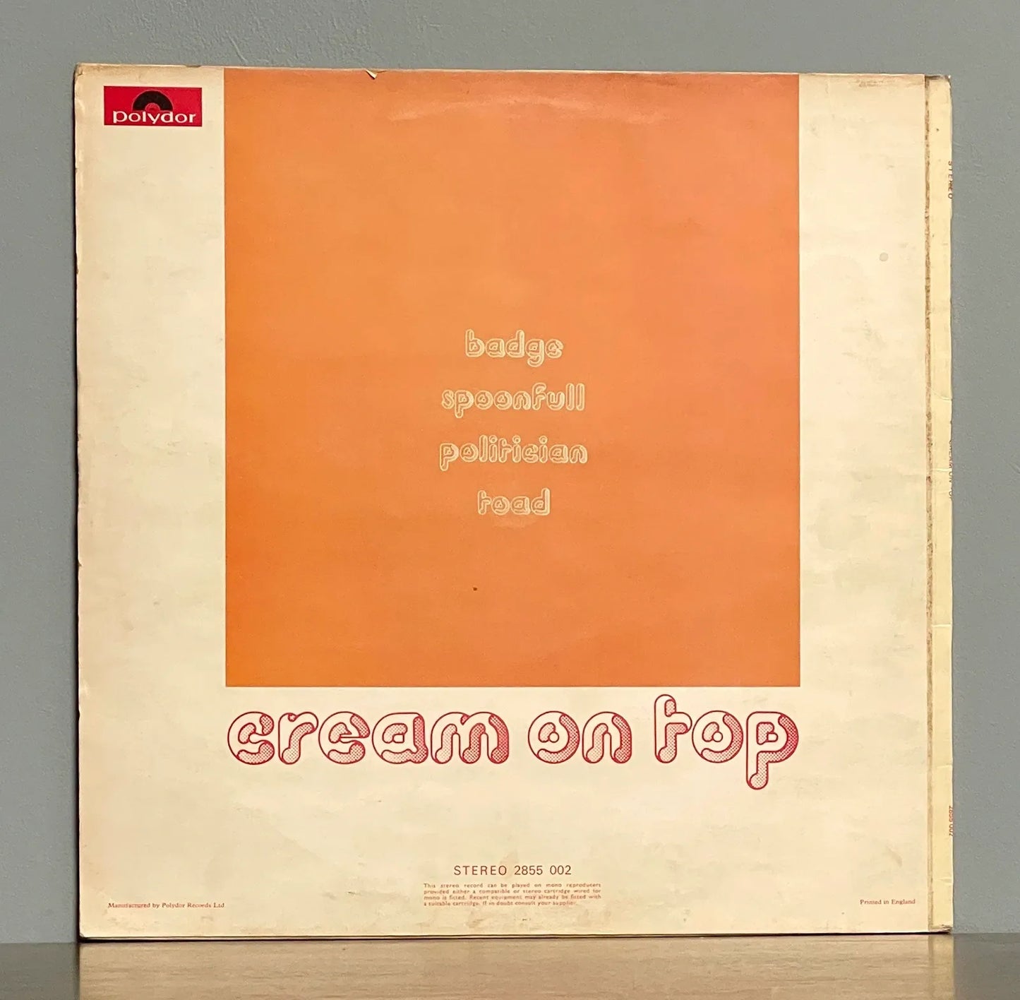 Cream – Cream On Top