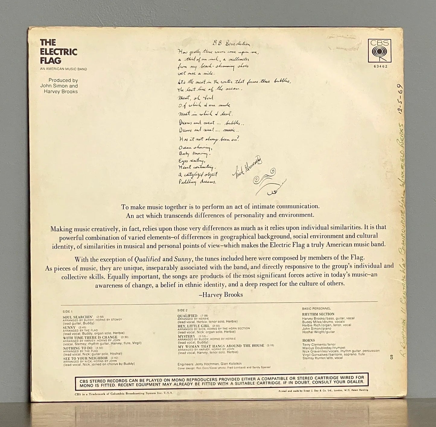 The Electric Flag – An American Music Band