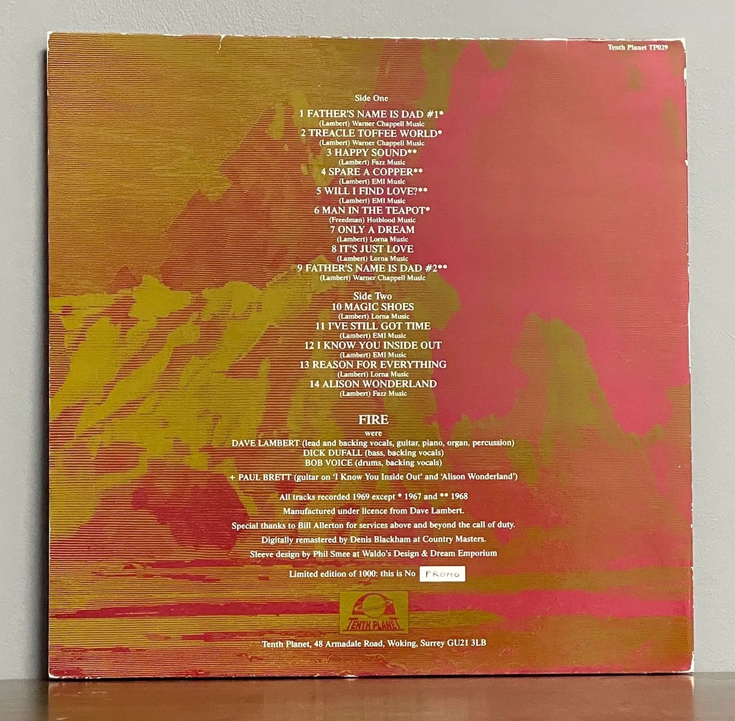 Fire – Underground And Overhead: The Alternate Fire