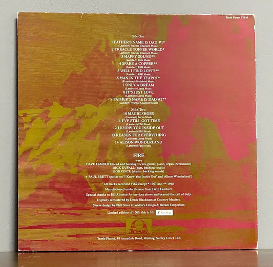 Fire – Underground And Overhead: The Alternate Fire