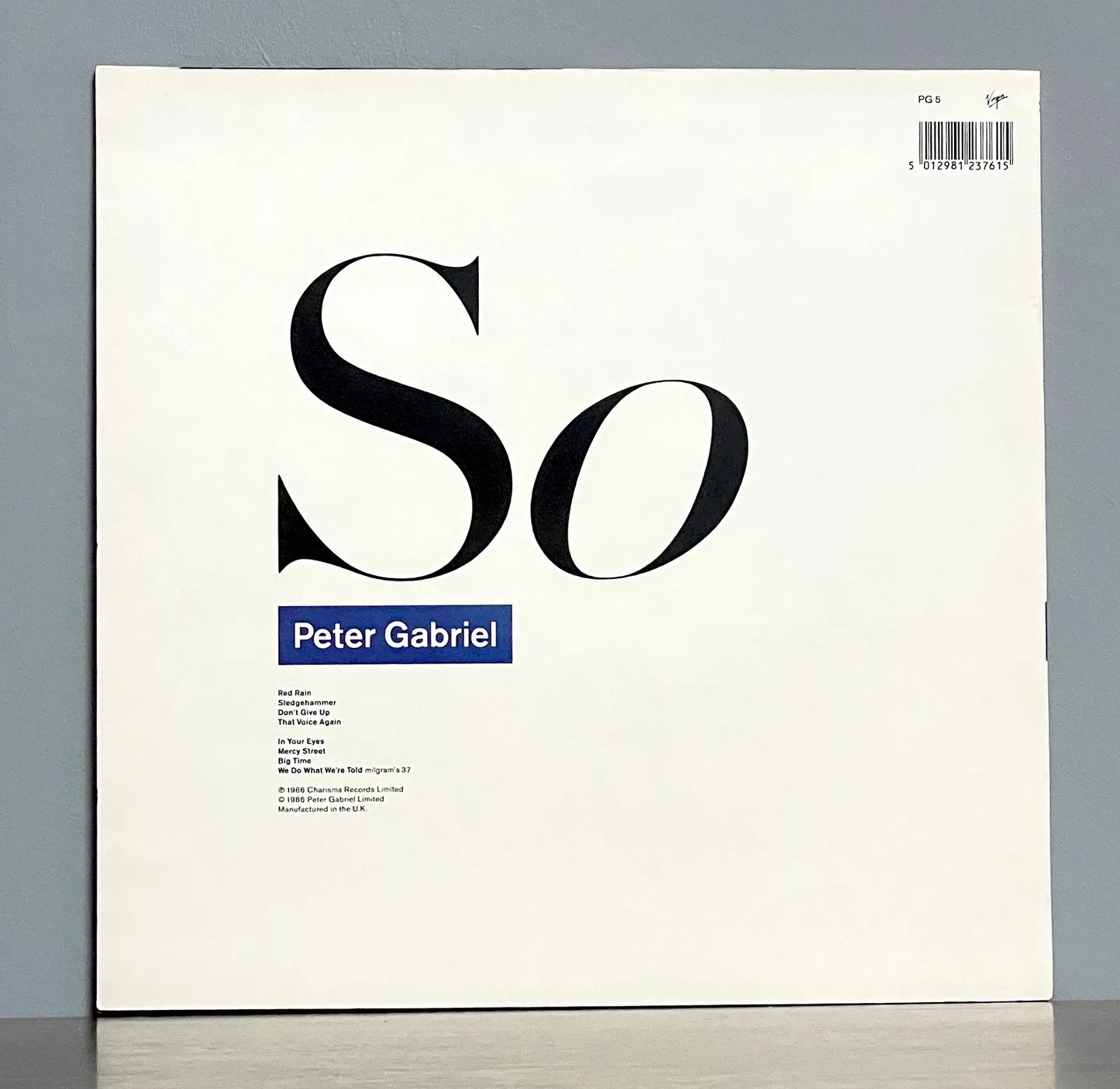Peter Gabriel – So