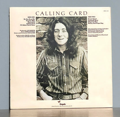 Rory Gallagher – Calling Card