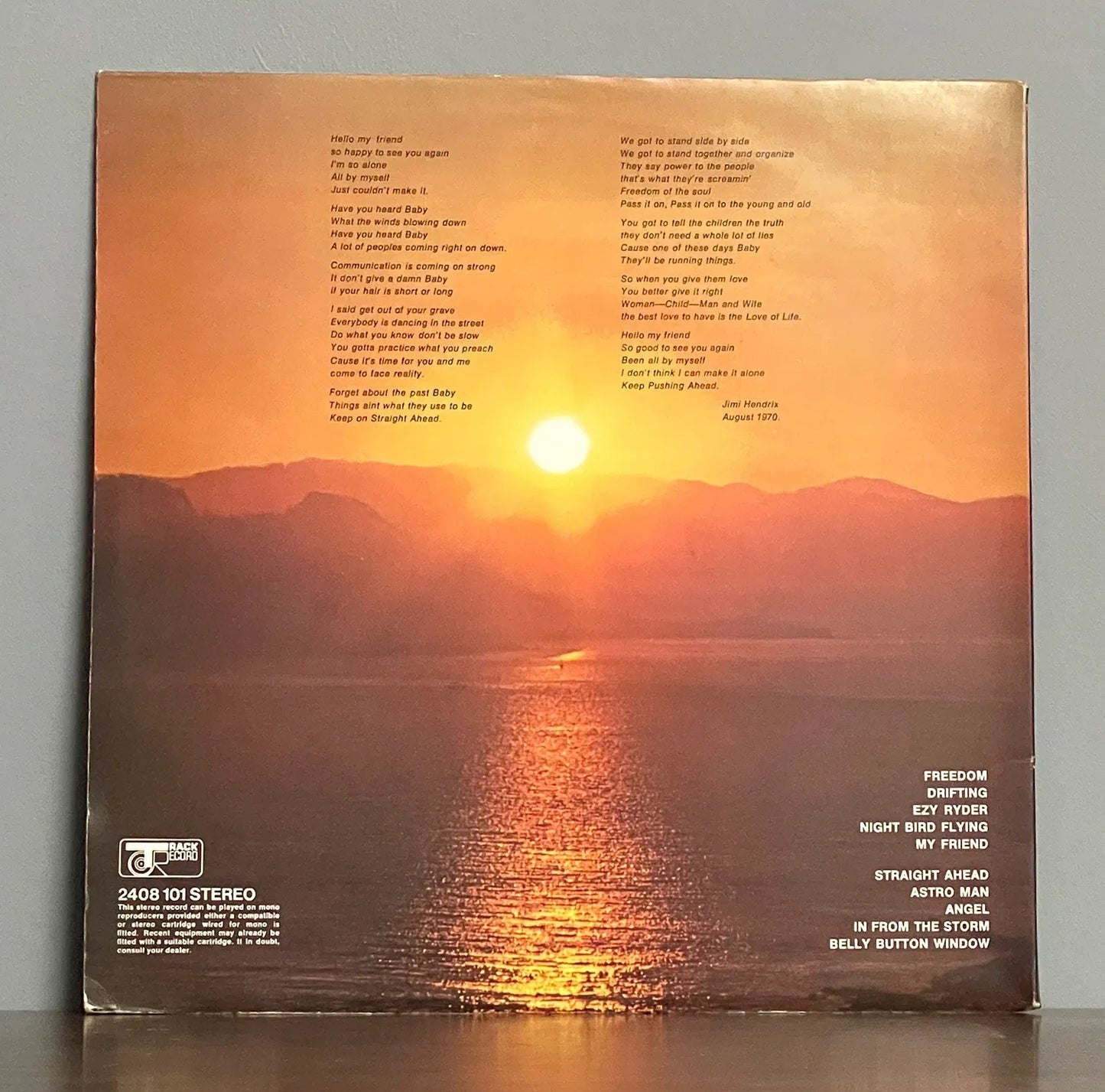 Jimi Hendrix – The Cry Of Love