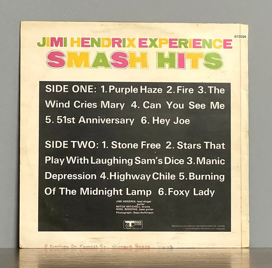 Jimi Hendrix Experience – Smash Hits