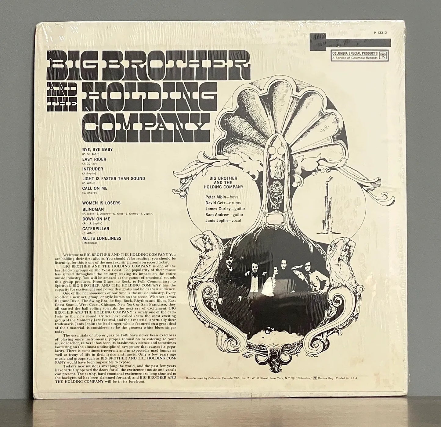 Big Brother & The Holding Company Featuring Janis Joplin – Big Brother & The Holding Company