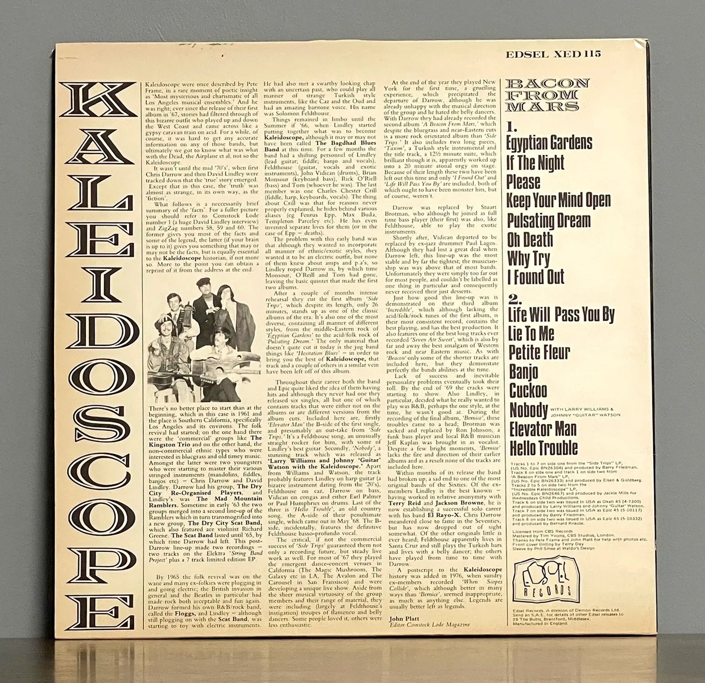 Kaleidoscope – Bacon From Mars