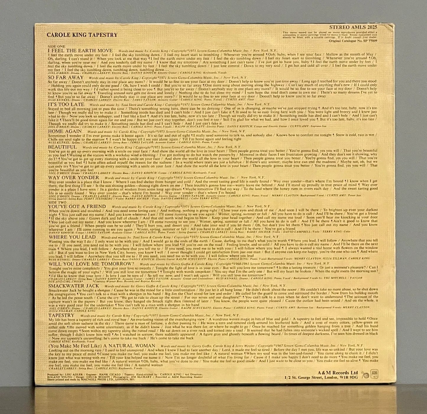 Carole King – Tapestry