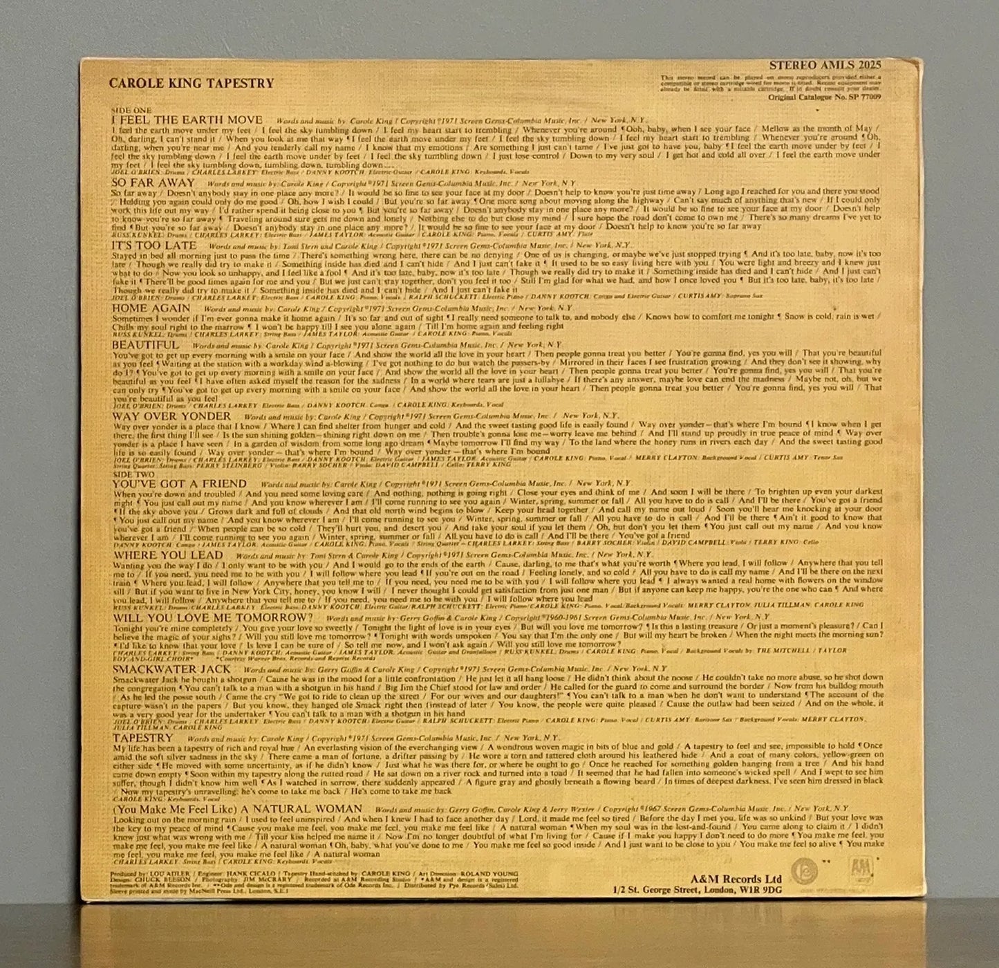 Carole King – Tapestry